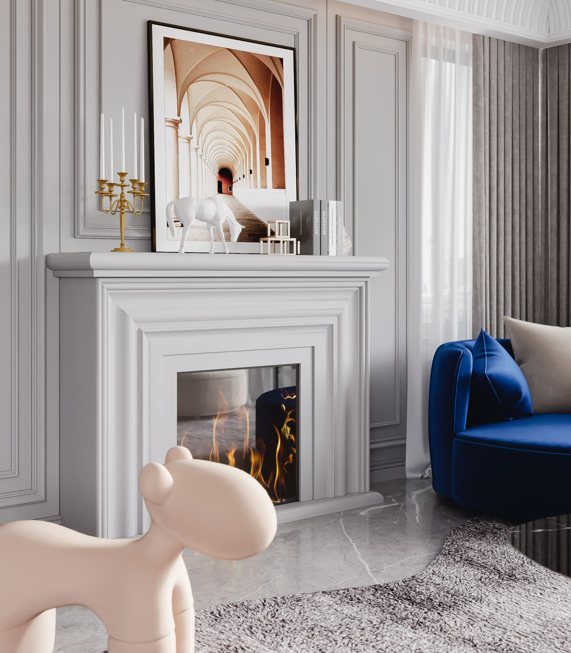 Eclectic Style/3D Interior Design
