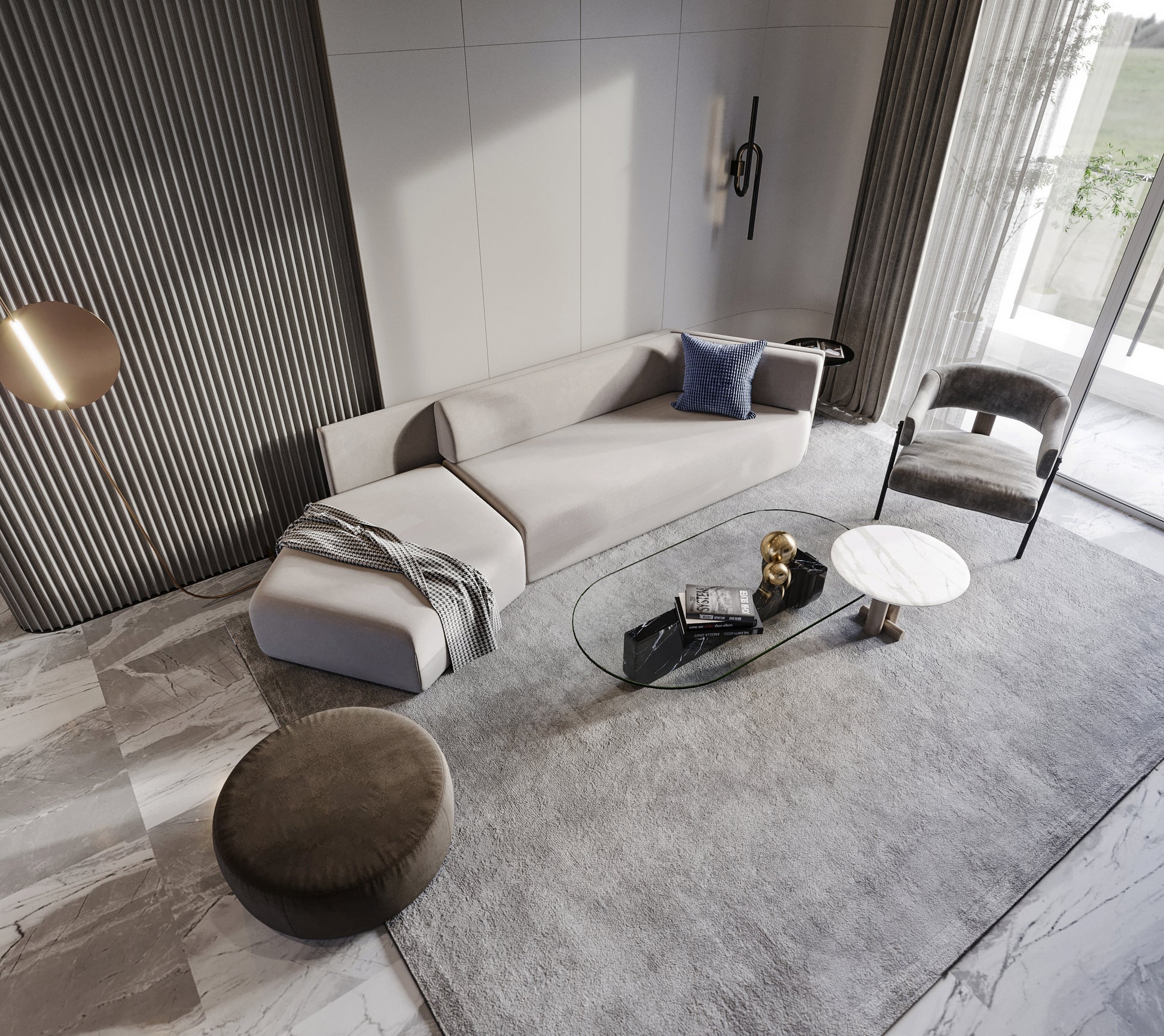 Contemporary Style/3D Interior Design