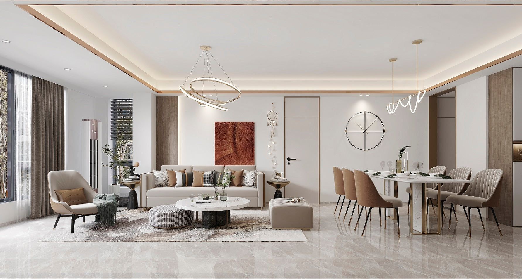Minimalist Style/3D Interior Design