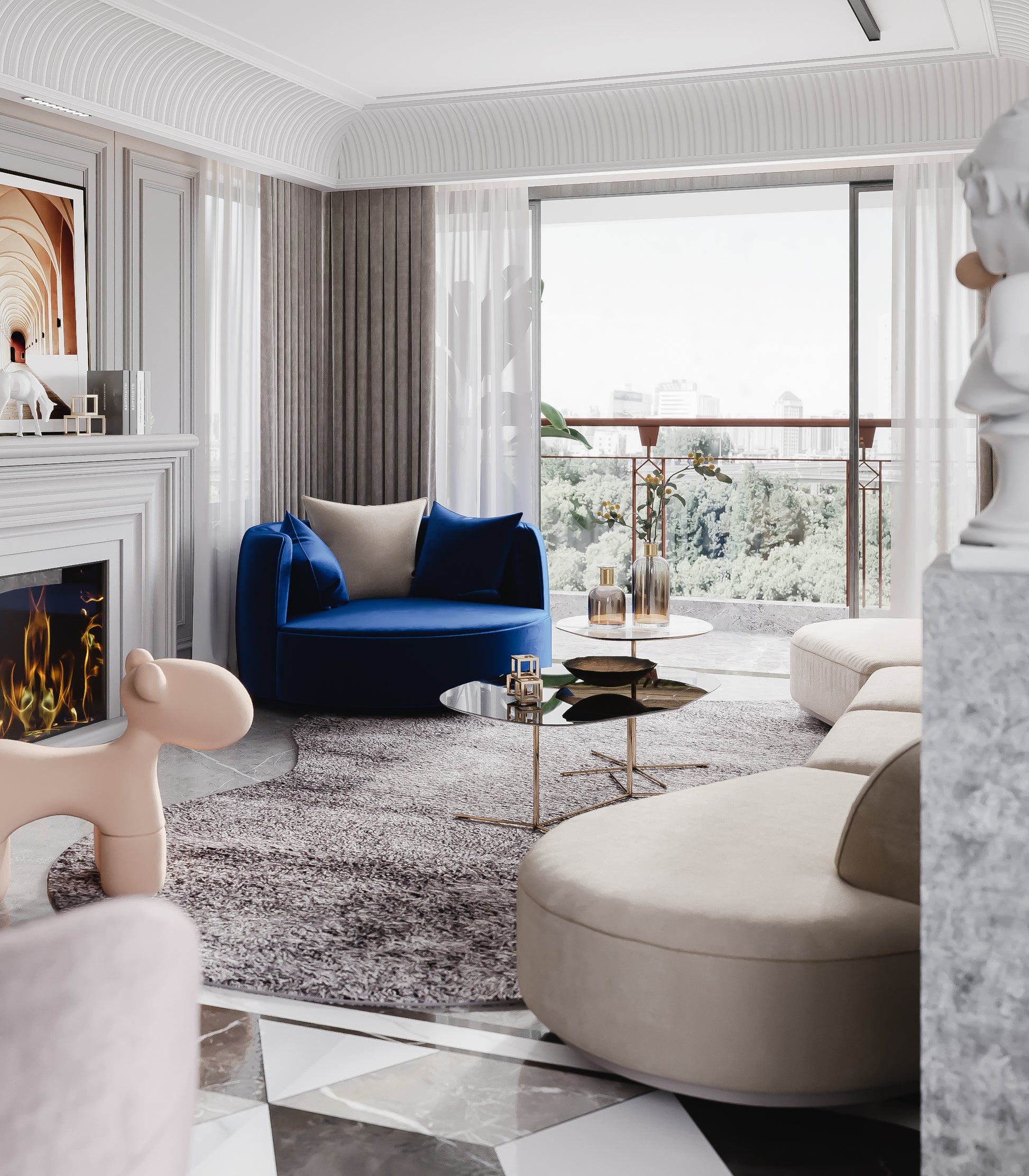 Eclectic Style/3D Interior Design