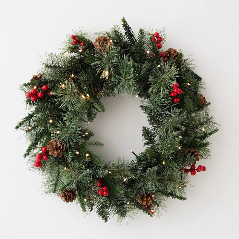 Christmas wreaths-handmade