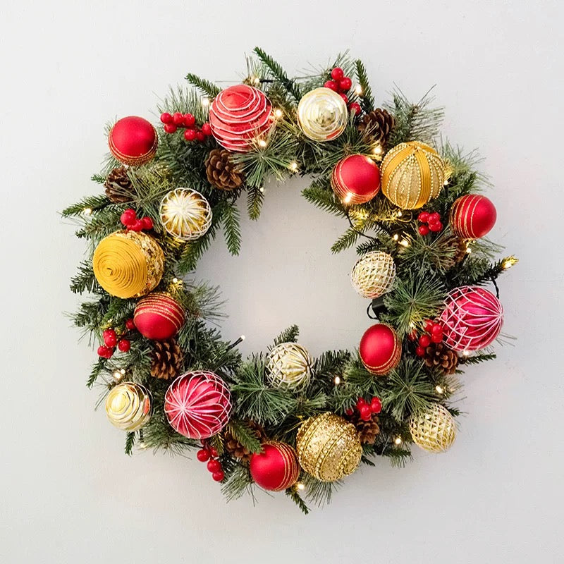 Christmas wreaths-handmade