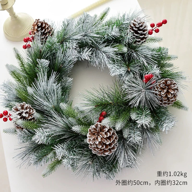 Christmas wreaths-handmade