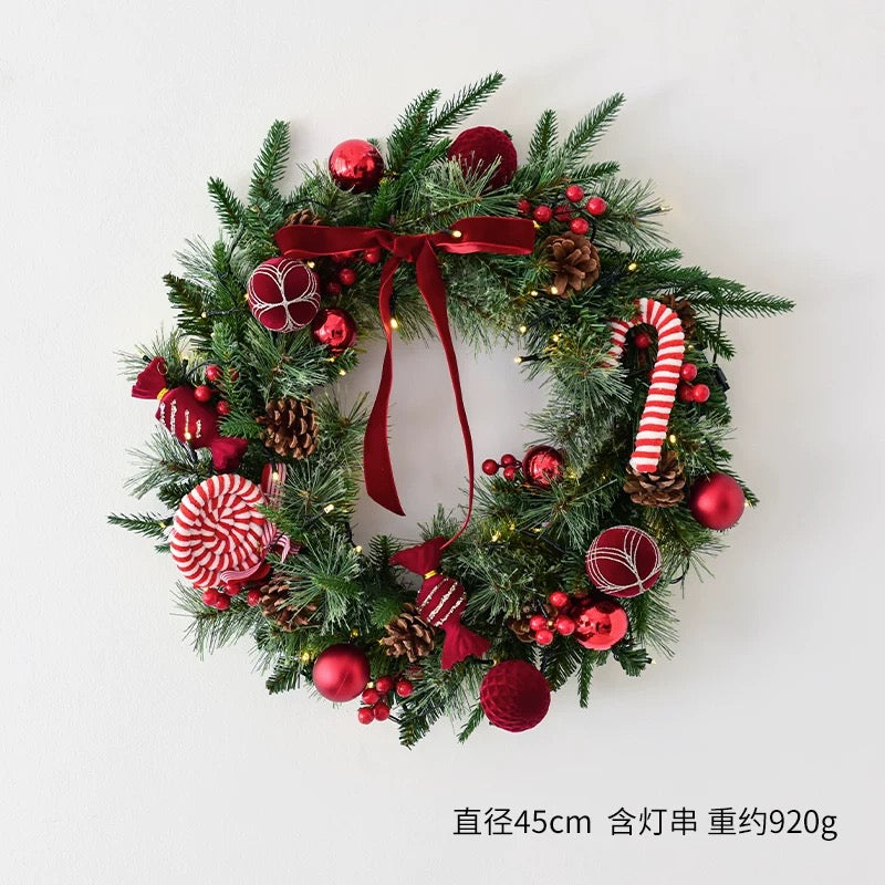 Christmas wreaths-handmade