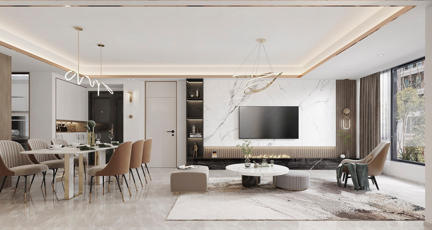 Minimalist Style/3D Interior Design