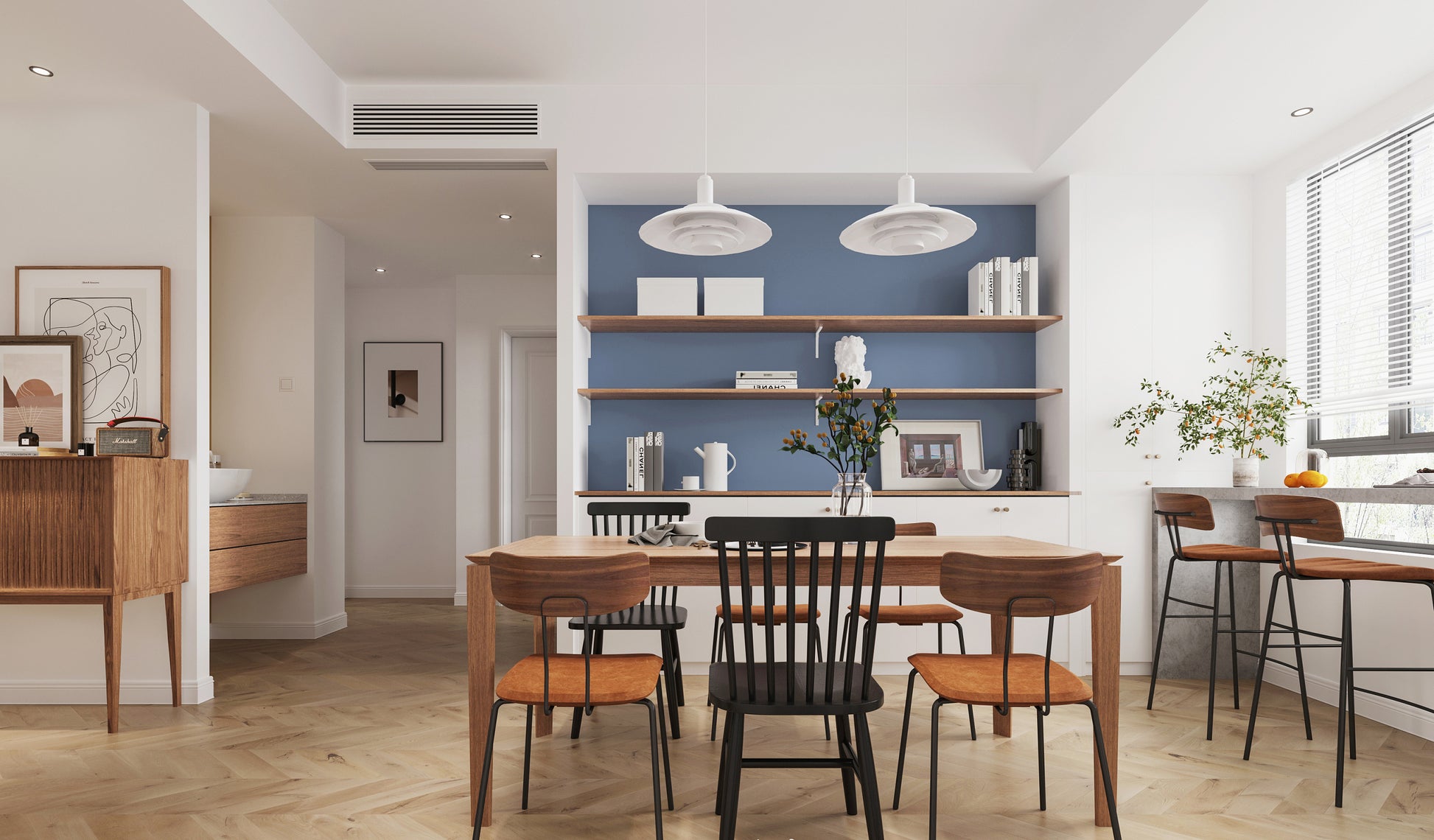 Scandinavian Style/3D Interior Design