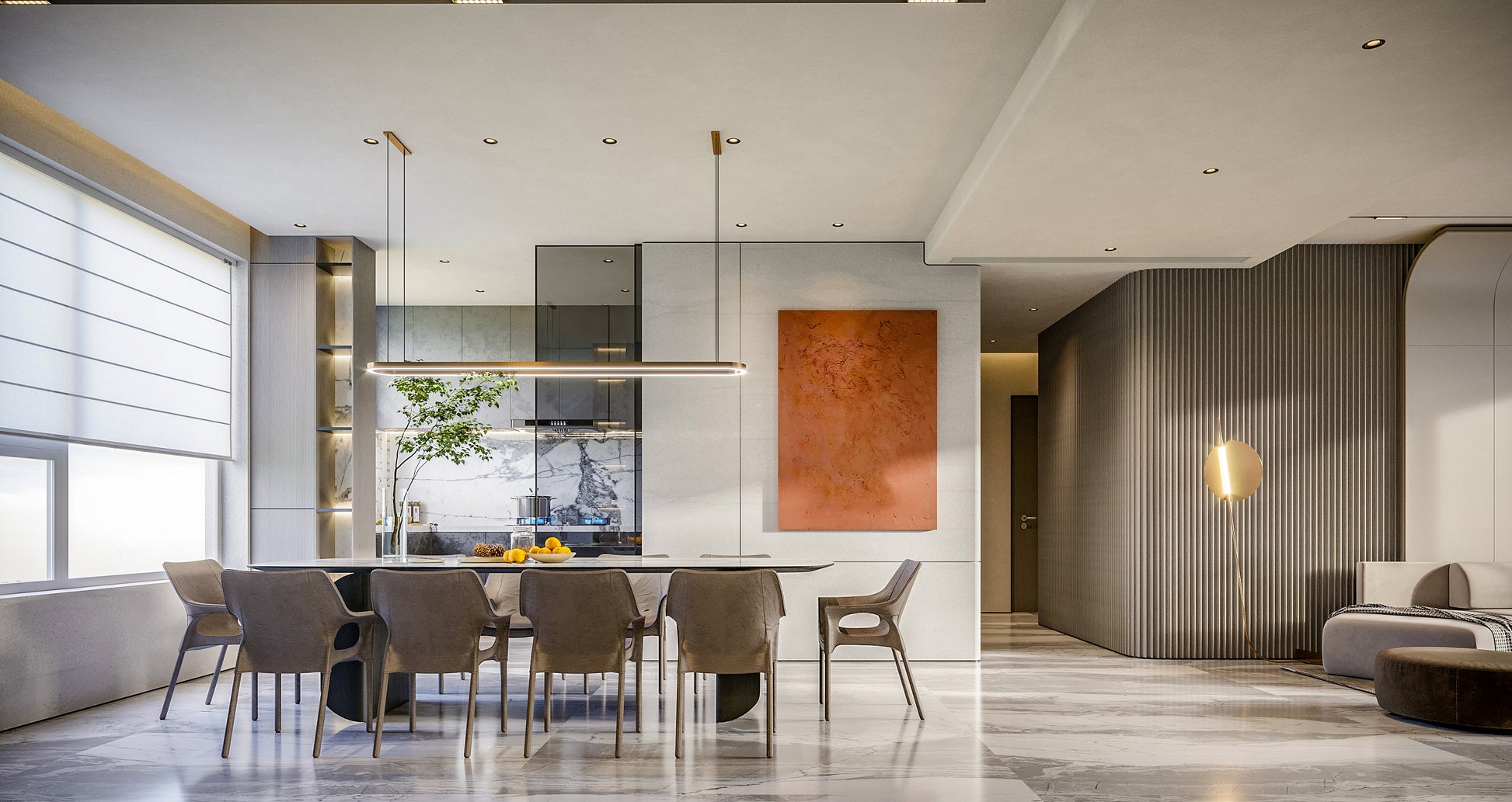 Contemporary Style/3D Interior Design