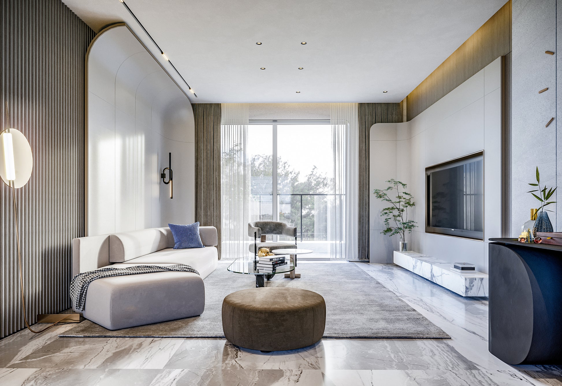 Contemporary Style/3D Interior Design