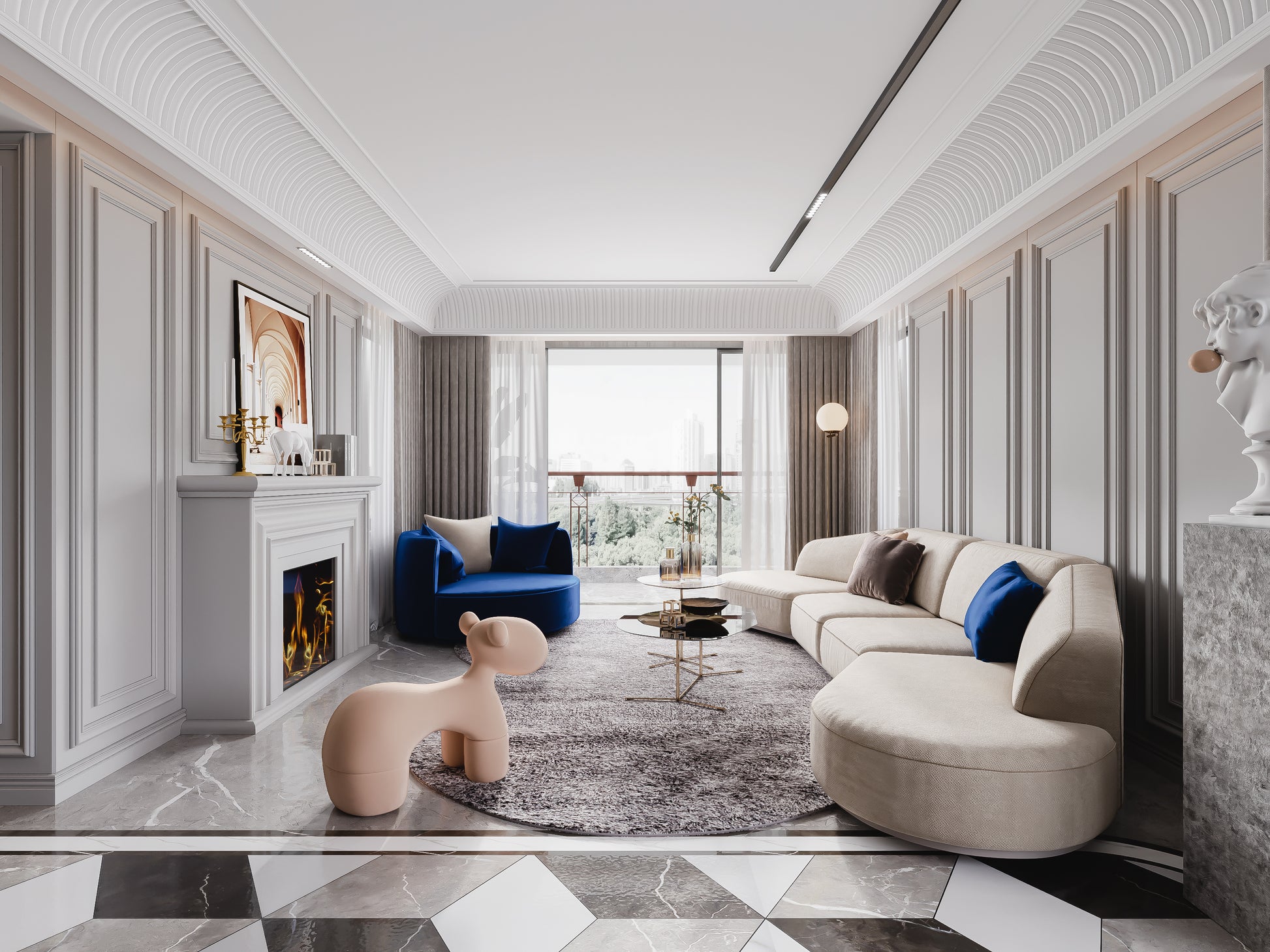 Eclectic Style/3D Interior Design