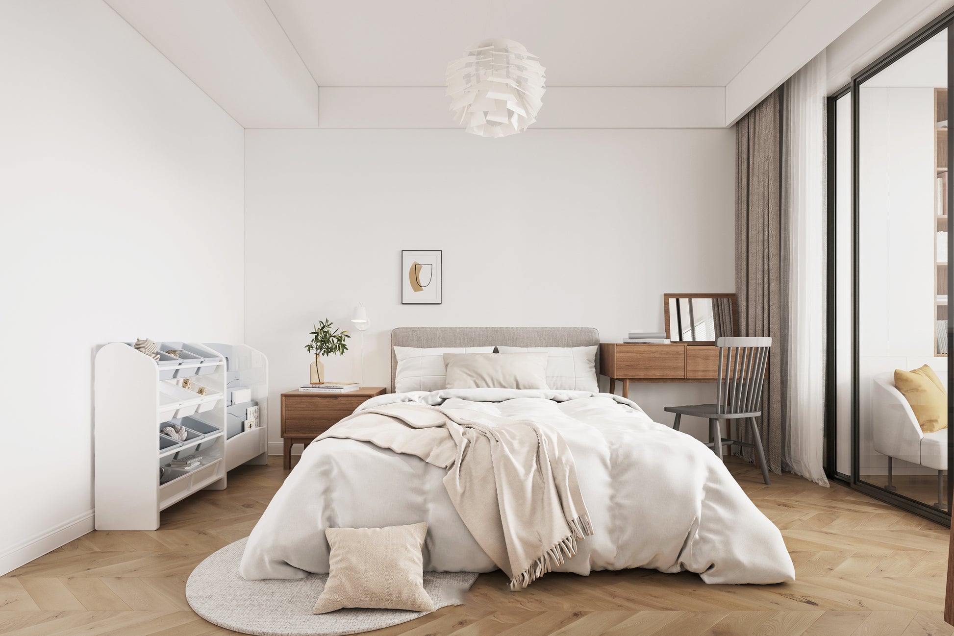 Scandinavian Style/3D Interior Design