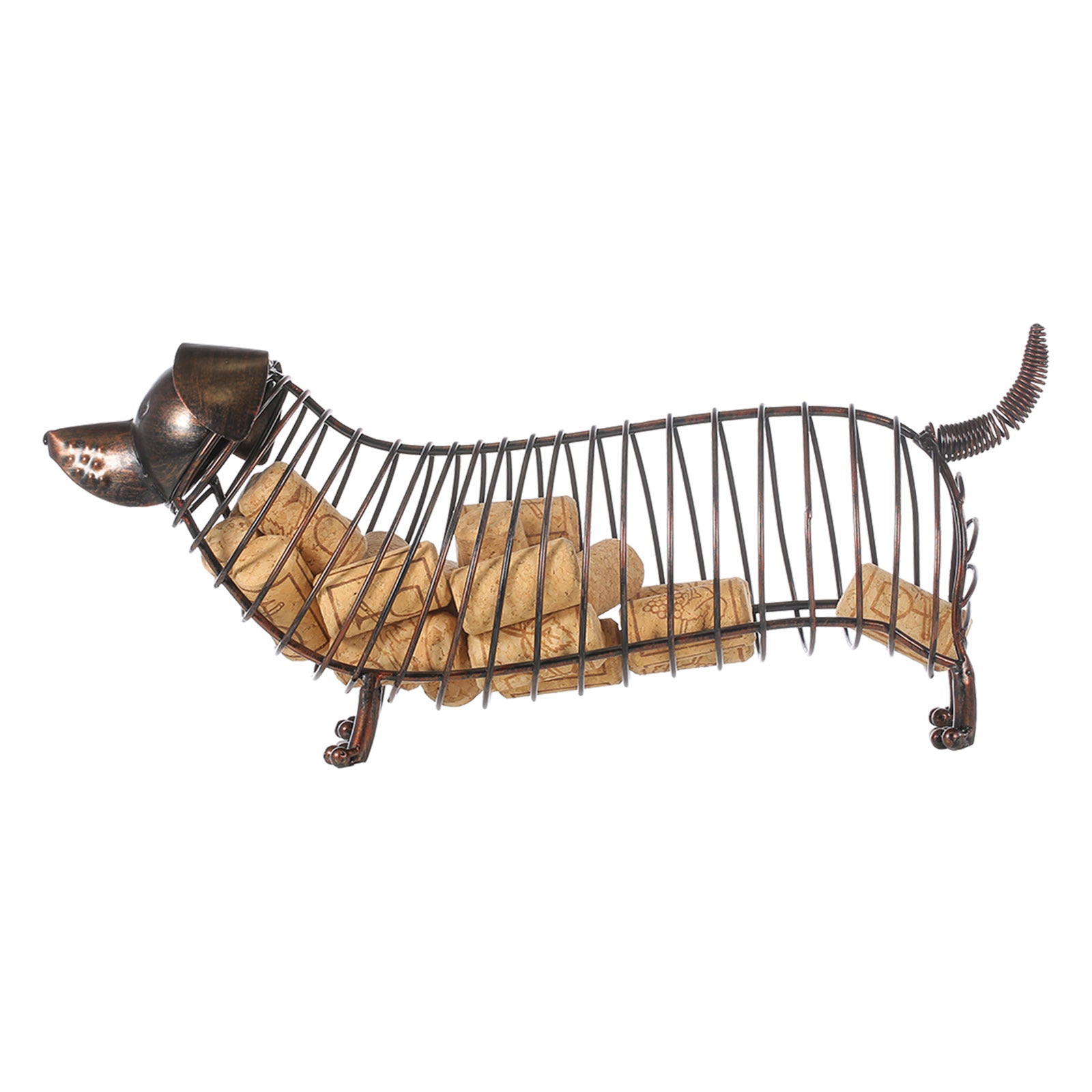 Cross-border spot sausage corks, cans, creative gifts, home ornaments, modern metal wrought iron decorative crafts